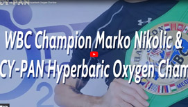 Wbc šampion marko nikolic & MACY-PAN hyperbarická kyslíková komora