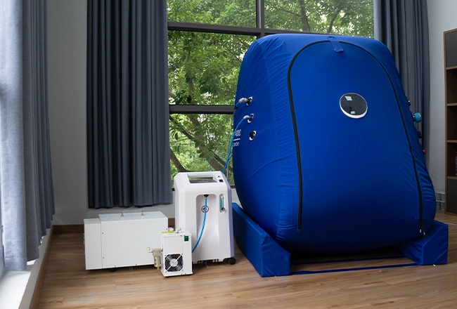 měkká hyperbarická komora HBOT pro domácí použití