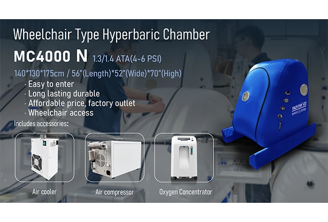 sedací nafukovací hyperbarická komora