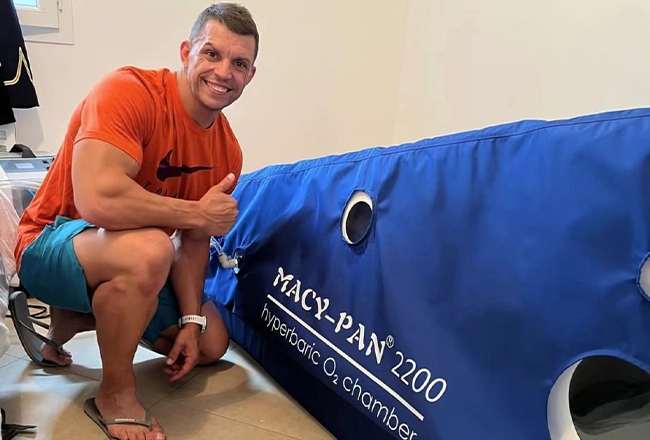 tlak v hyperbarické komoře st2200 