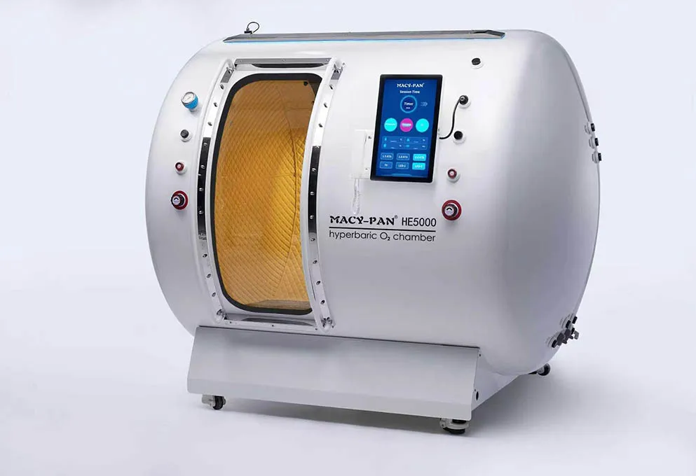 Vícečlenná hyperbarická komora HBOT pro 2–3 osoby v sedě, 1,6–2,0 ATA, HE5000